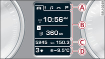 Quadro strumenti: display